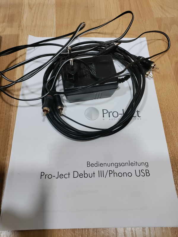 Pro-ject Debut III/Phono USB Pro-ject Debut III/Phono USB - Bild 3 av 6