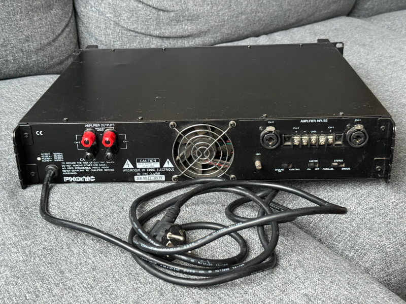 Phonic MAR 4 integrerad effektförstärkare - Bild 2 av 2