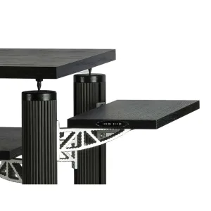SolidTech Hybrid Full Length 670mm Black/Concrete shelf