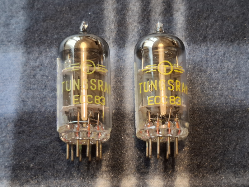 Tungsram UNGERN ECC83 (12AX7) 1976 NOS/NIB - Bild 2 av 6
