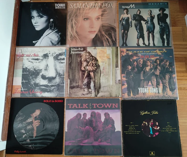 Vinylskivor s&auml;ljes i v&auml;ldigt gott skick - Bild 17 av 37