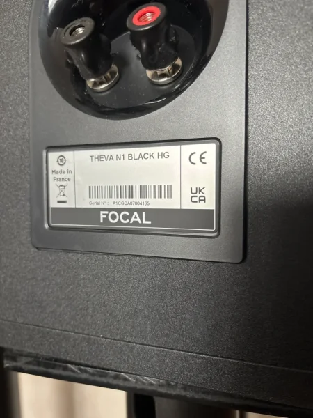 Focal Theva N1 Black HG Högtalare Focal Theva N1 Black HG Högtalare - Bild 2 av 2