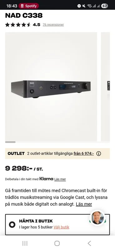 Nad C338 - Bild 1 av 4