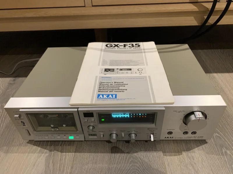 NOS - Akai GX-F35 Casette Deck - NOS - Bild 3 av 4