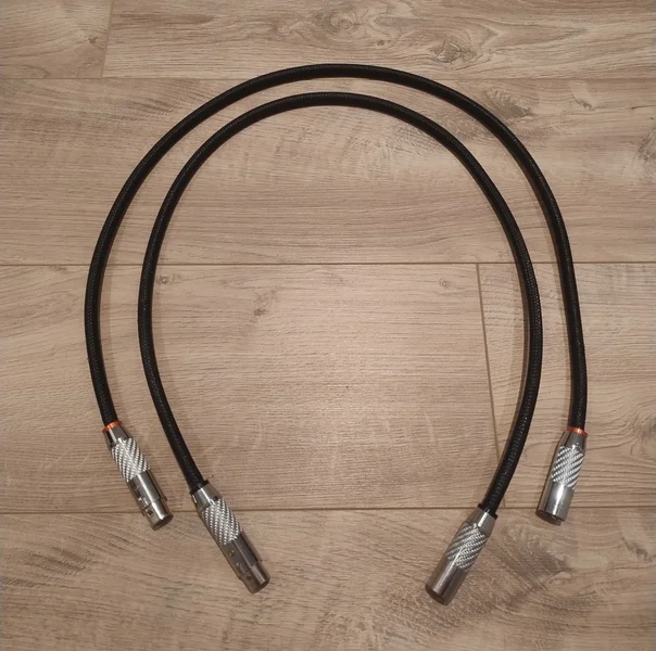 1 meters neutrala XLR-kablar - Bild 1 av 1