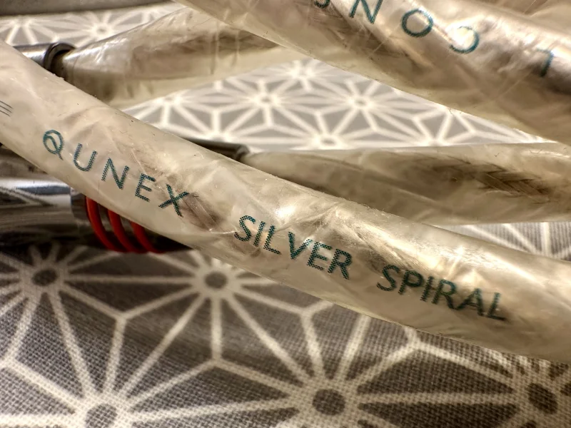 QED Qunex Silver Spiral Reference RCA - 1 m - Bild 3 av 3