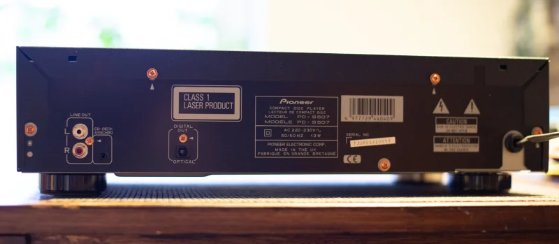 Pioneer PD-S507 CD Spelare - Bild 2 av 2