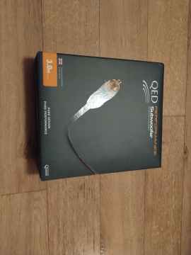 Subwooferkabel 3 meter fr. QED