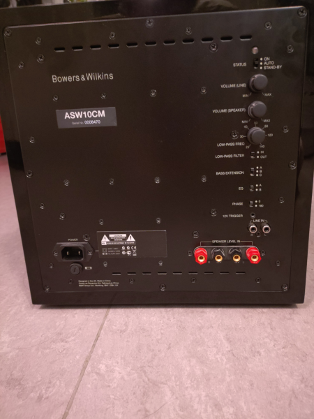Bowers,& Wilkins ASW 10CM Subwoofer. - Bild 2 av 4