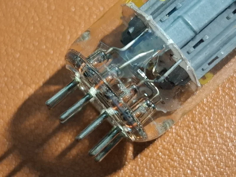 Sylvania 5814A / ECC82 / 12AU7 &ndash; Matchat NOS-par &ndash; USA - Bild 7 av 7