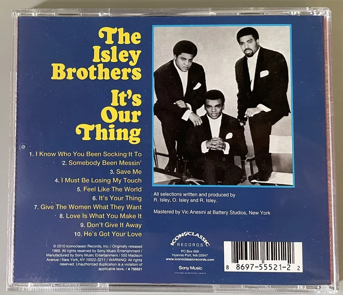 The Isley Brothers - "It's Our Thing" (CD) The Isley Brothers - "It's Our Thing" (CD) - Bild 3 av 3