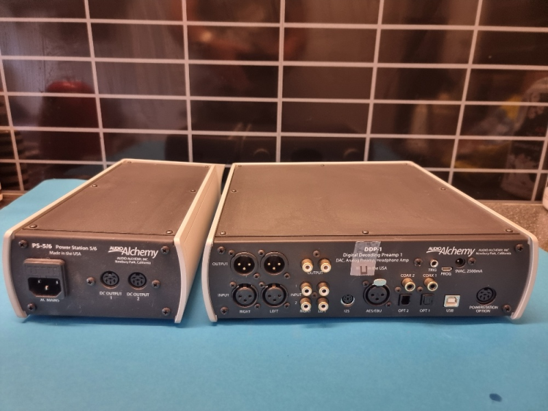 Audio Alchemy Dac DDP-1 med PS-5/6 powerstation