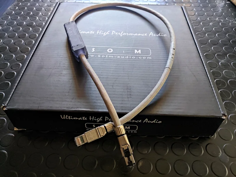 SOtM DCBL-CAT7U Ethernet kabel  - Bild 1 av 7