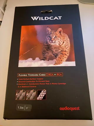 Audioquest Wildcat Phono RCA - RCA 1.5m