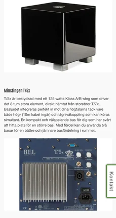 REL T/5x x2 säljes eller bytes mot REL S510