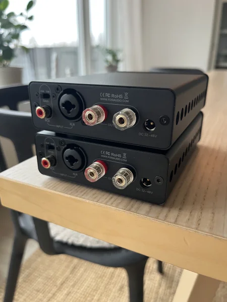 Fosi Audio V3 Mono slutsteg / effektf&ouml;rst&auml;rkare 2 st (nyink&ouml;pta) - Bild 2 av 5