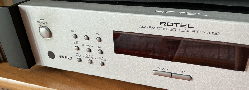 Rotel RT1080  silver/ sv - Bild 1 av 1