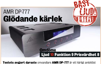 AMR DP-777 DAC Black Edition ( Ny i Kartong! ) 