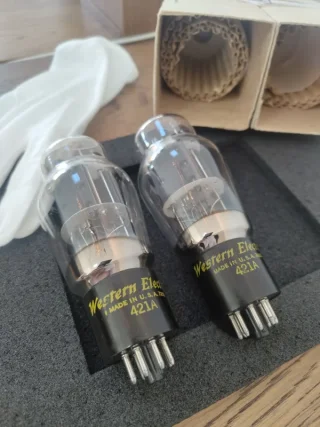 Western Electric 421A – Matched Pair – NOS / Rare – USA Western Electric 421A – Matched Pair – NOS / Rare – USA