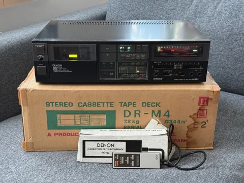 Sällsynt Premium kasettdäck – Denon DR-M4 – säljs billi...