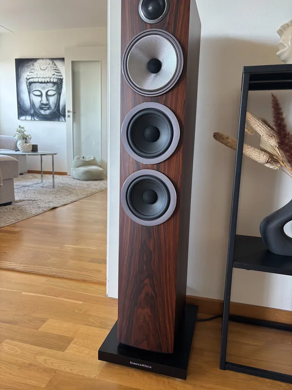 Bowers &amp; Wilkins Golvh&ouml;gtalare 704S3 Mocha finish - Bild 3 av 3
