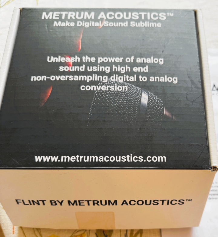 Metrum Acoustics Flint DAC, uppgraderad till DAC2 (upp till 24-bit)