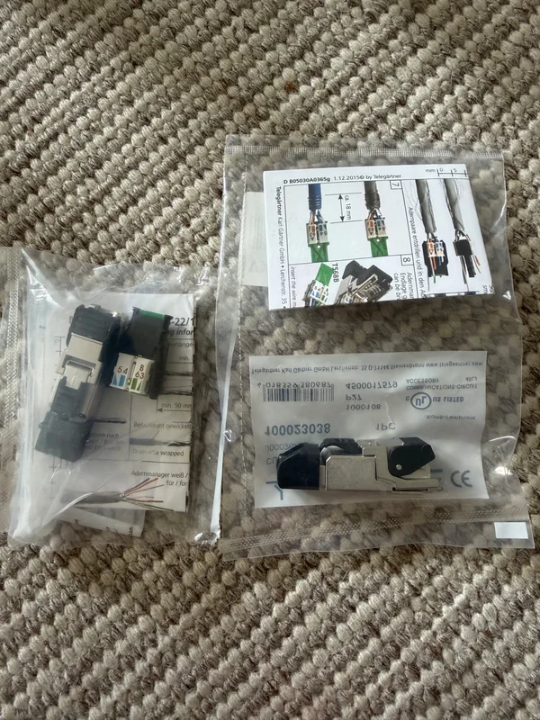 Teleg&auml;rthner ethernet - Bild 1 av 2