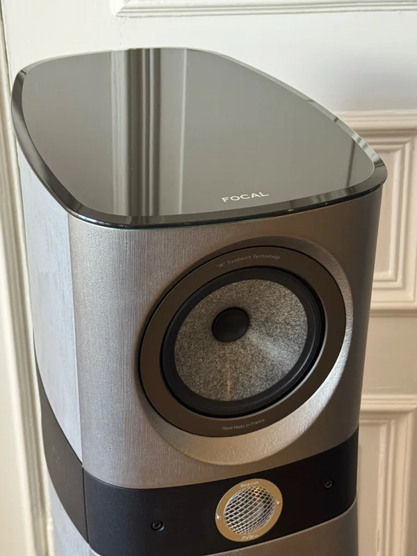 Focal Sopra No2 Concrete &ndash; mycket fint skick &ndash; komplett emballage - Bild 4 av 11