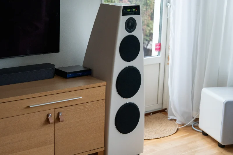 Meridian DSP7200 SE + Meridian 218 &ndash; vit finish, komplett system - Bild 4 av 11