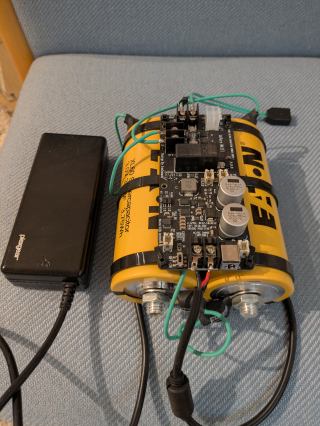 Batterieliminator med superkondensatorer 5V