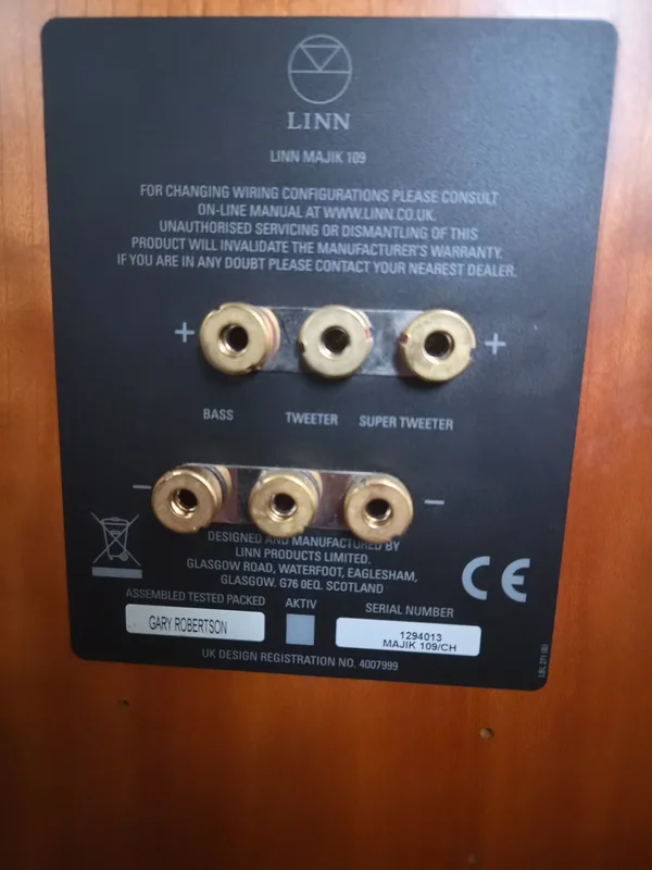 Linn majik 109 med silverstativen. - Bild 3 av 9