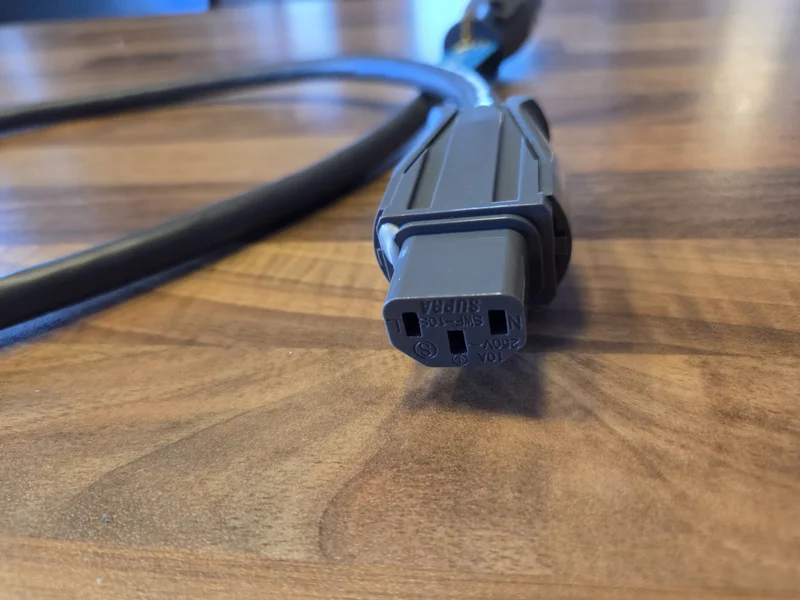 Supra lorad 2.5 SPC Str&ouml;mkabel 1m - Bild 2 av 2