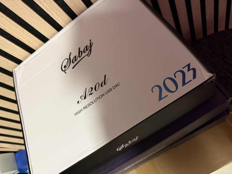 Sabaj A20d 2023 Fantastisk ES9038Pro DAC i nyskick - Bild 4 av 4