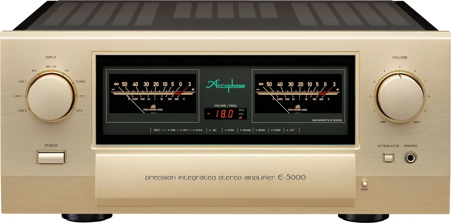 Accuphase E-5000 |&nbsp;Integrerad f&ouml;rst&auml;rkare - Bild 2 av 4