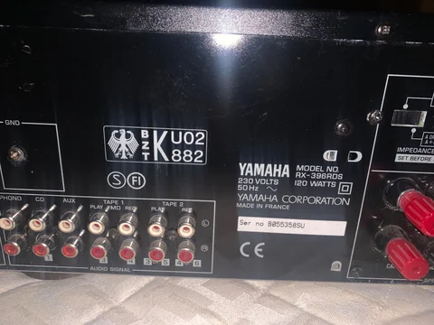 Yamaha Receiver Rx396 Rds
