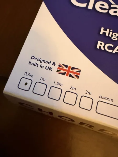 CHORD COMPANY ClearwayX ARAY analogue RCA - Bild 3 av 3