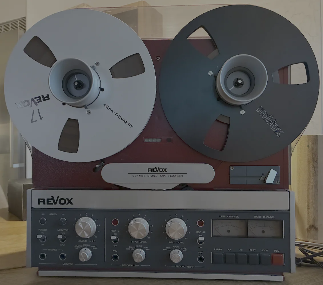 Revox B77 MKII (2-spår) – Komplett paket i toppskick