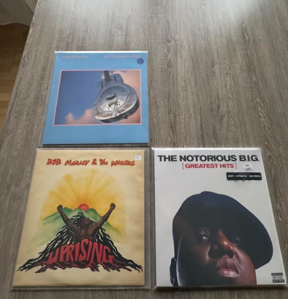 Vinyl - Dire Straits, Bob Marley, Queen, Bob Dylan m.m.