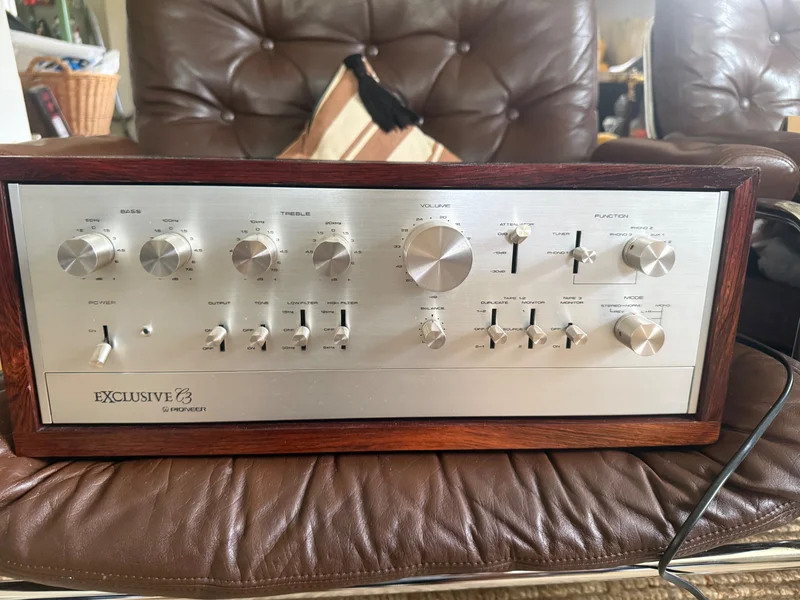 PIONEER EXCLUSIVE C3 PREAMP 220v ORIGINAL  - Bild 1 av 3
