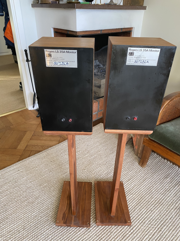 Rogers Ls3/5a Rogers Ls3/5a - Bild 2 av 5