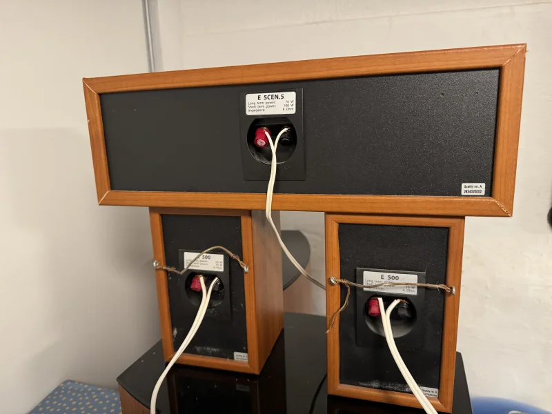 Jamo D 590 samt center och satellith&ouml;gtalare - Bild 4 av 4