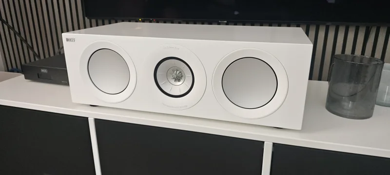 KEF R3 Meta, R6 Meta center, vit high gloss - Bild 4 av 5