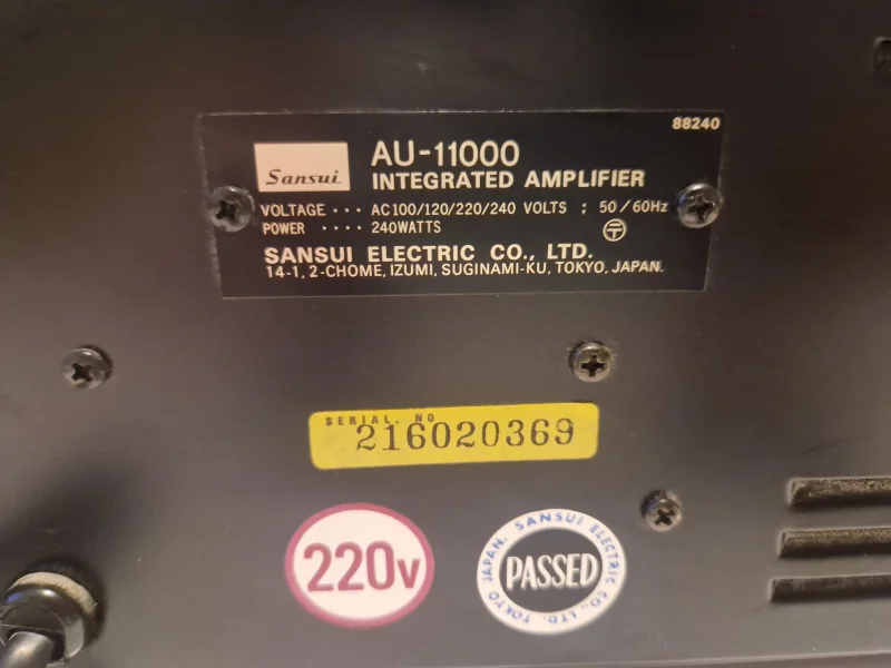Sansui AU 11000 - Bild 8 av 8