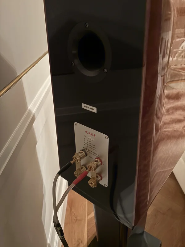 Aurum Cantus Leisure 6 med originalstativ och h&ouml;gtalarkablar - Bild 4 av 8
