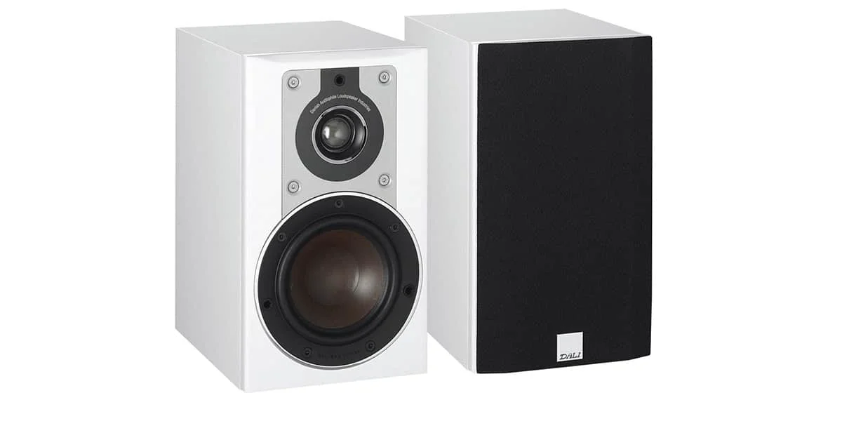 Dali Opticon 1 i vit pianolack.