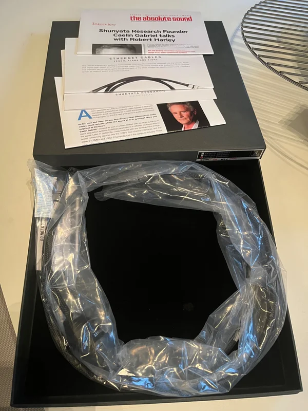 Shunyata Sigma Ethernet 1,5m - Bild 3 av 3