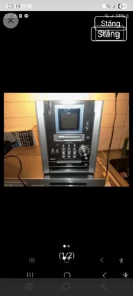 Liten stereo panasonic