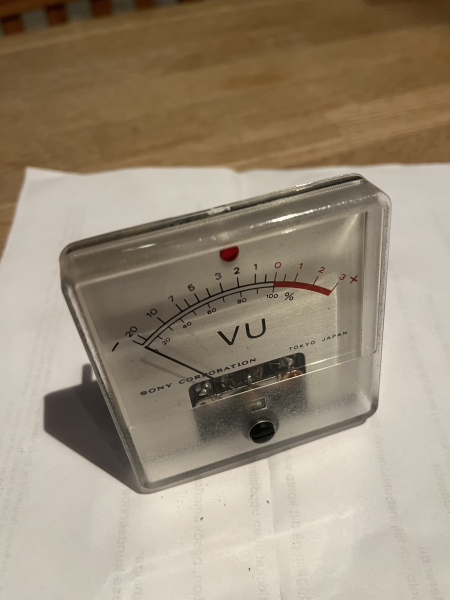 VU mätare STORA (från Sony TC630)  - Bild 2 av 5
