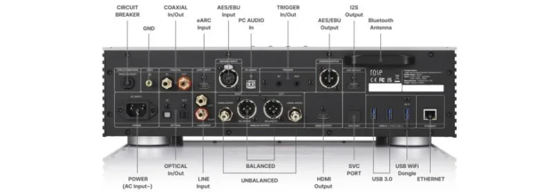 Hifi Rose RS151 Svart - Bild 2 av 2