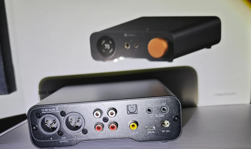 Fosi ZH3 AKM DAC, f&ouml;rsteg och h&ouml;rlursf&ouml;rst&auml;rkare - Bild 2 av 2
